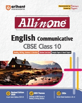 Paperback AIO CBSE English Communicative 10th Book