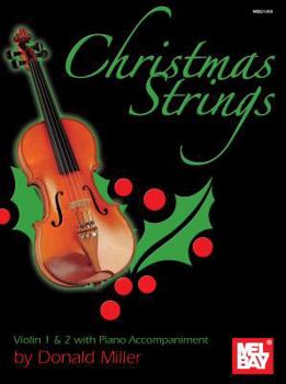 Paperback Christmas Strings: Violin 1 & 2 with Piano Accompaniment: Solo Book
