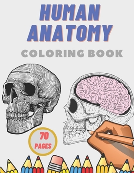 Paperback Human Anatomy Coloring Book