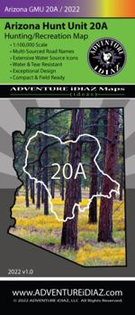 Arizona GMU 20A Hunting / Recreation Map