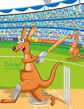 Paperback Cricket Coloring Book 1 Book