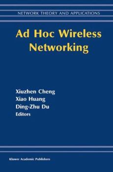 Hardcover AD Hoc Wireless Networking Book