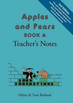 Hardcover Apples and Pears: Teacher's Notes Book a Book