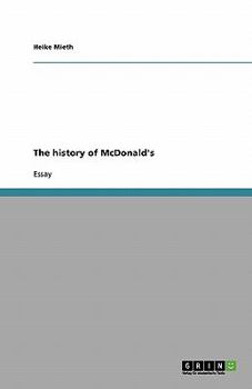 Paperback The history of McDonald's Book