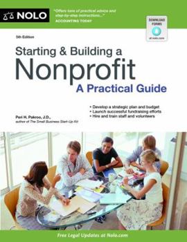 Paperback Starting & Building a Nonprofit: A Practical Guide Book