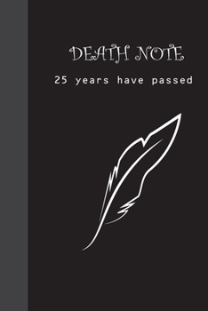 Paperback Death Note: journal for all achievements and shit for the 25 years Book