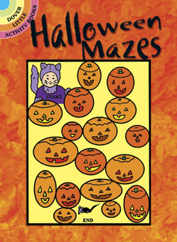 Paperback Halloween Mazes Book