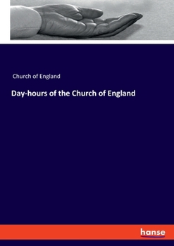 Paperback Day-hours of the Church of England Book