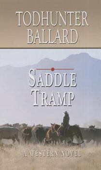 Hardcover Saddle Tramp: A Western Novel [Large Print] Book