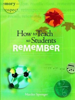 Paperback How to Teach So Students Remember Book