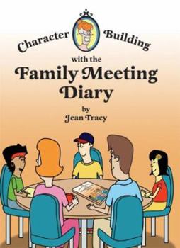 Paperback Character Building with the Family Meeting Diary Book