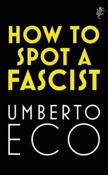 Paperback How to Spot a Fascist Book