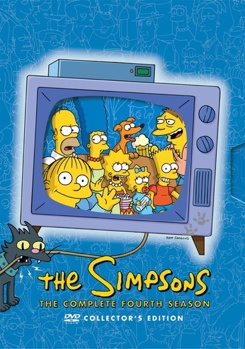 DVD The Simpsons: The Complete Fourth Season Book