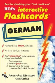 Paperback German Interactive Flashcards Book (Flash Card Books) [German] Book