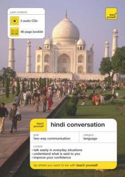 Hardcover Teach Yourself Hindi Conversation Book