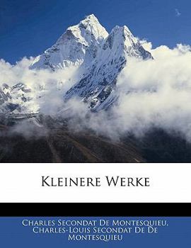 Paperback Kleinere Werke, Erster Band [German] Book