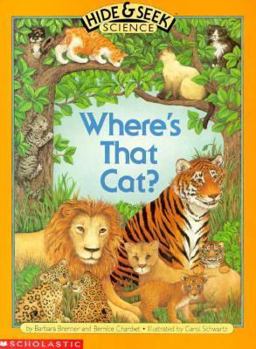 Paperback Where's That Cat: Hide and Seek Science Book