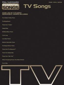 Paperback Essential Songs - TV Songs Book