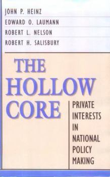 Hardcover The Hollow Core: Private Interests in National Policy Making Book