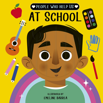 Board book People Who Help Us: At School Book