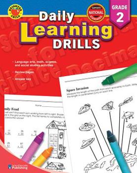Paperback Daily Learning Drills, Grade 2 Book