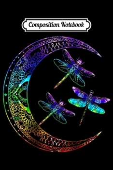 Composition Notebook: Mandala Dragonfly Chakra Dragonflies  Journal/Notebook Blank Lined Ruled 6x9 100 Pages