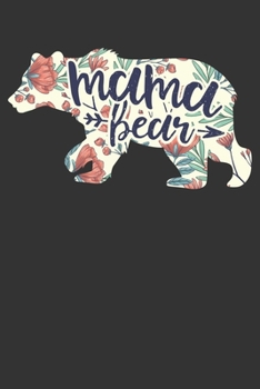 2020 Week To View Dated Planner Diary: 6x9 Inches Paperback Mama Bear Mother's Day Gift For Mom