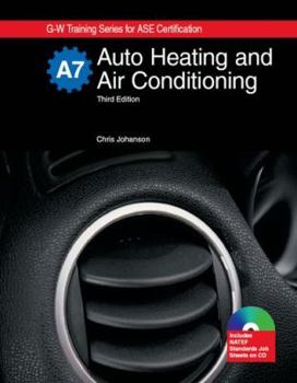 Hardcover Auto Heating and Air Conditioning, A7 Book