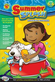 Paperback Summer Splash Learning Activities, Grades 5 - 6 Book