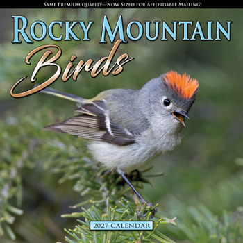 Misc. 2027 Rocky Mountain Birds Wall Calendar Book