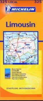 Michelin Creuse, Haute-Vienne: Includes Plans for Gueret, Limoges (Michelin Local France Maps)