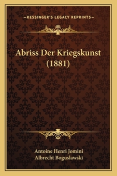 Paperback Abriss Der Kriegskunst (1881) [German] Book