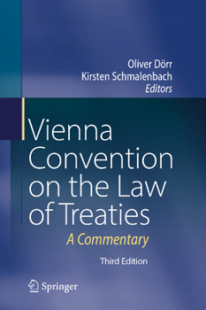 Hardcover Vienna Convention on the Law of Treaties: A Commentary Book