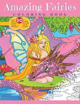 Paperback AMAZING FAIRIES, Coloring book for girls Book