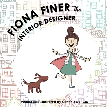 Paperback Fiona Finer the Interior Designer Book
