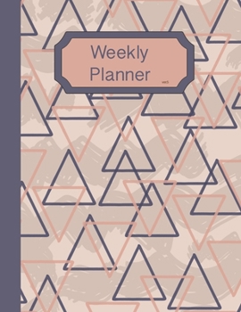 Weekly Planner: 2020 Year At A Glance Notebook with Vertical Dated Pages