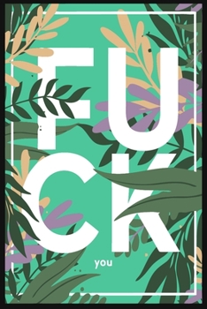 Paperback fuck you: note book