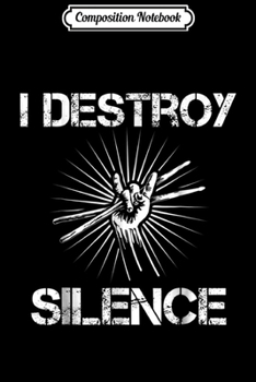 Composition Notebook: Funny Drummer Musician Gift Percussion Lover  Journal/Notebook Blank Lined Ruled 6x9 100 Pages