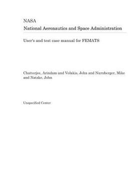 Paperback User's and Test Case Manual for Femats Book