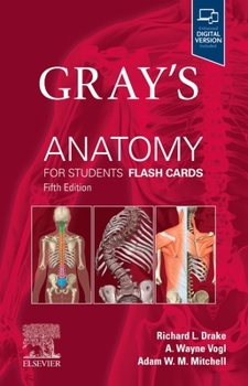 Hardcover Gray's Anatomy for Students Flash Cards Book