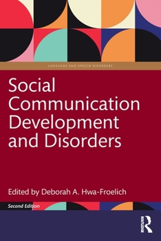 Paperback Social Communication Development and Disorders Book