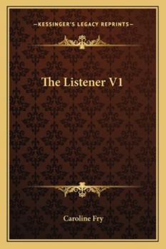 Paperback The Listener V1 Book