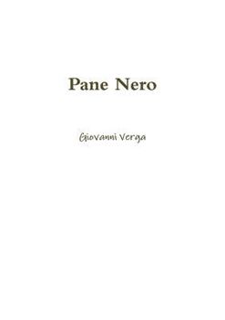 Paperback Pane Nero [Italian] Book