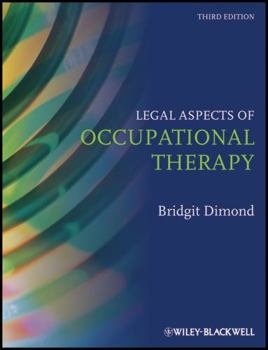 Hardcover Legal Aspects of Occupational Therapy Book
