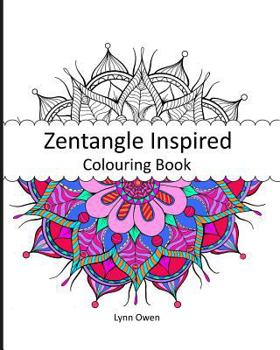 Paperback Zentangle Inspired Colouring Book