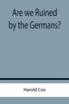 Paperback Are we Ruined by the Germans? Book