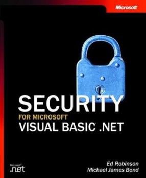 Paperback Security for Microsoft Visual Basic .NET Book