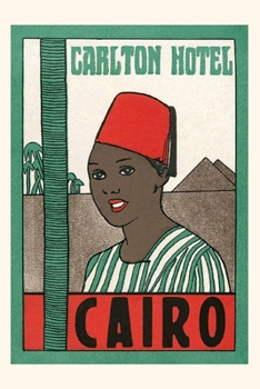 Paperback Vintage Journal Hotel Carlton, Cairo, Egypt Book