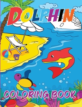 Paperback Dolphin Coloring Book