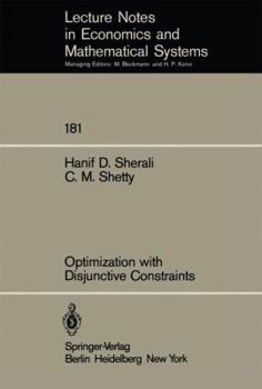 Paperback Optimization with Disjunctive Constraints Book